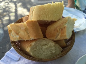Pan del restaurante Venta de Gaeta
